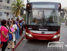Yutong Bus Serves Local Citizens